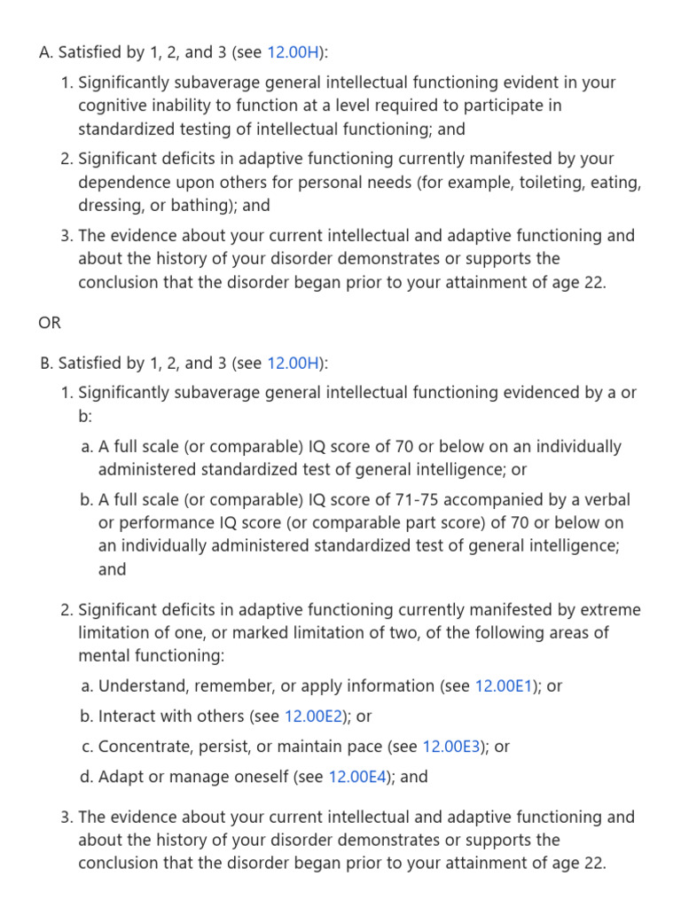 Intellectual Functioning | PDF