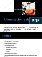 Alimentación y Deporte