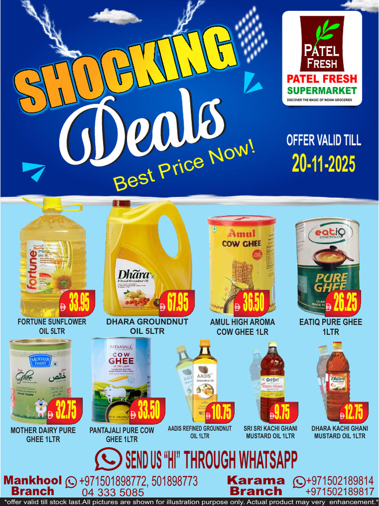 Weekend Offer Valid Till 20-11-2025 | PDF | Cereals | Foods