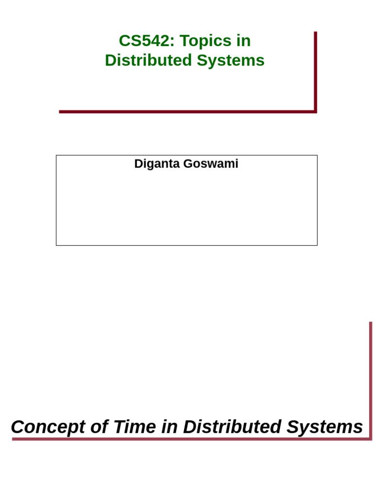 Time Synchronization in Distributed Systems | PDF | Radio | Clock