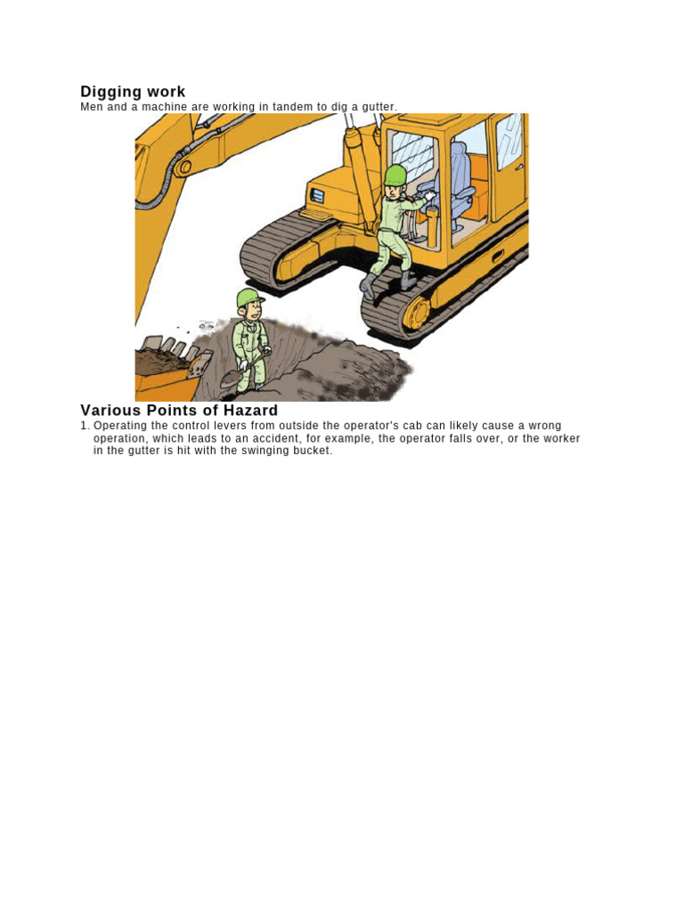 Excavation Safety Hazards Explained | PDF