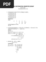 Download Soal Matematika Semester Genap by Vito Adrian SN94957581 doc pdf