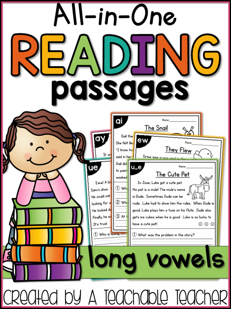 Phonics Reading Passages for Kids | PDF | Phonics