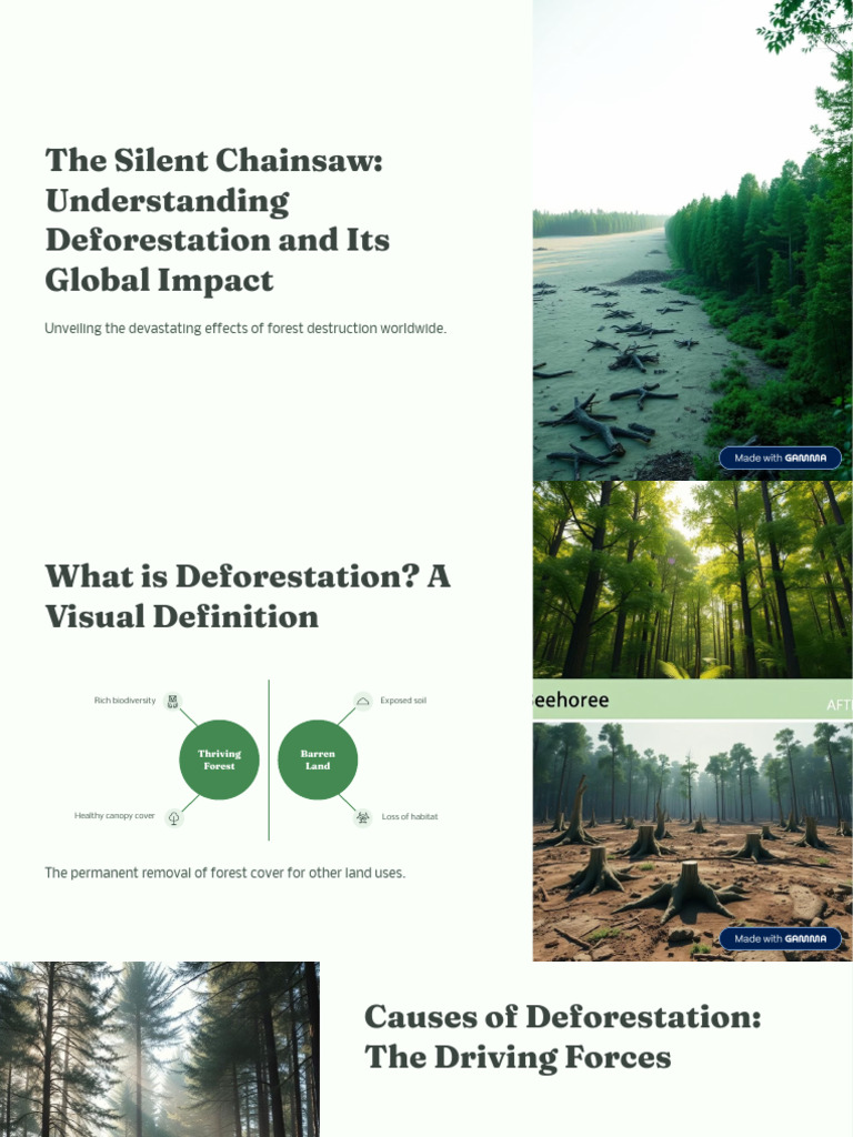 Global Deforestation: Causes & Impacts | PDF | Deforestation | Forests