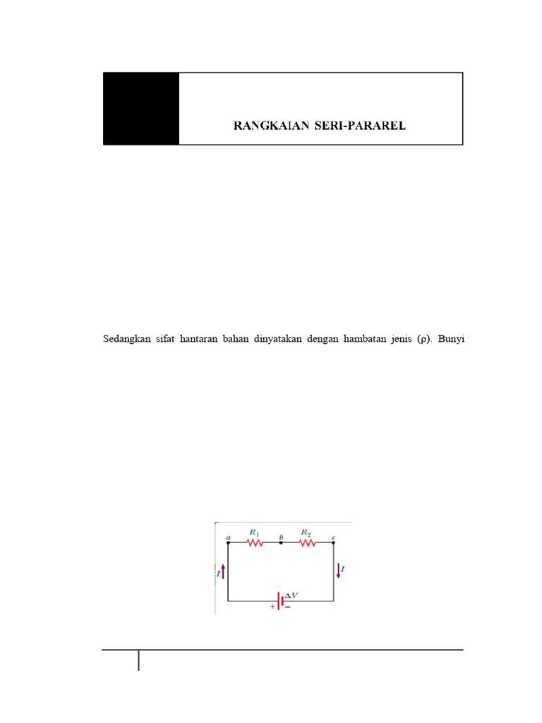 Praktikum Hukum Ohm dan Rangkaian Listrik | PDF