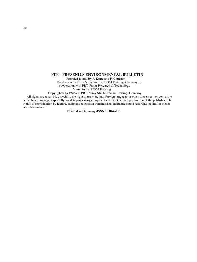 0 Land Based Litter Pollution-Fresenius 2017 | PDF | Coast | Waste