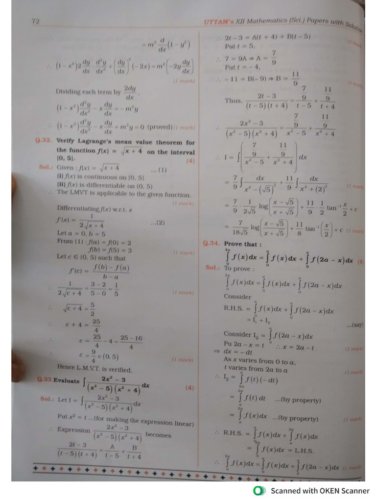 March 2023 Question Paper With Solutions | PDF