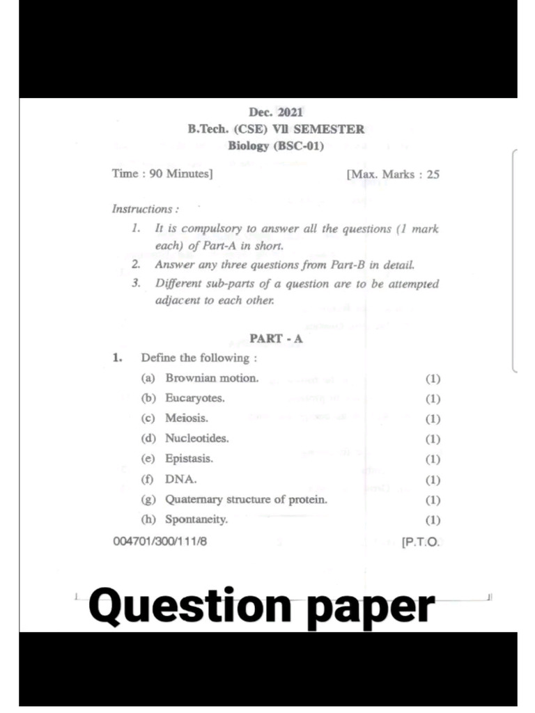 7TH SEM QUESTION Papers | PDF