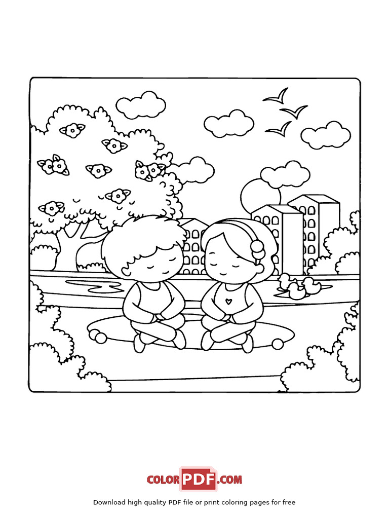 High Quality PDF File or Print Coloring Pages For Free | PDF