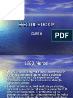 EFECTUL STROOP - Curs6