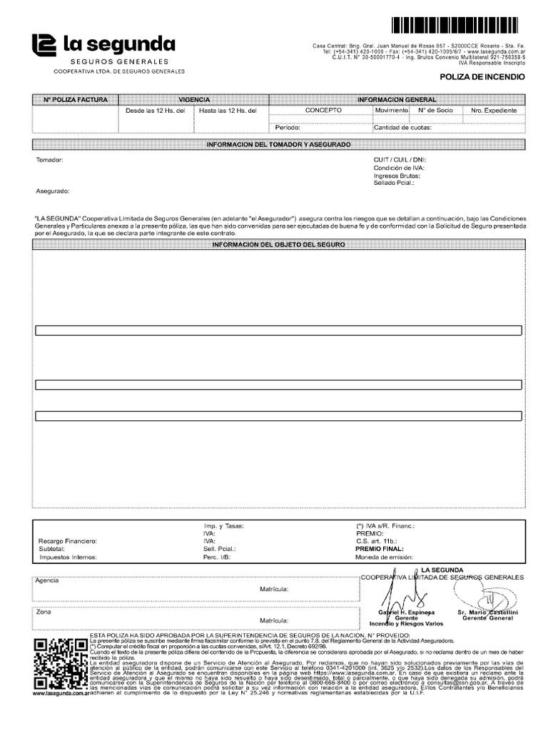 IEWEBDXPXXIE31006020 | PDF | Póliza de seguros | Seguro