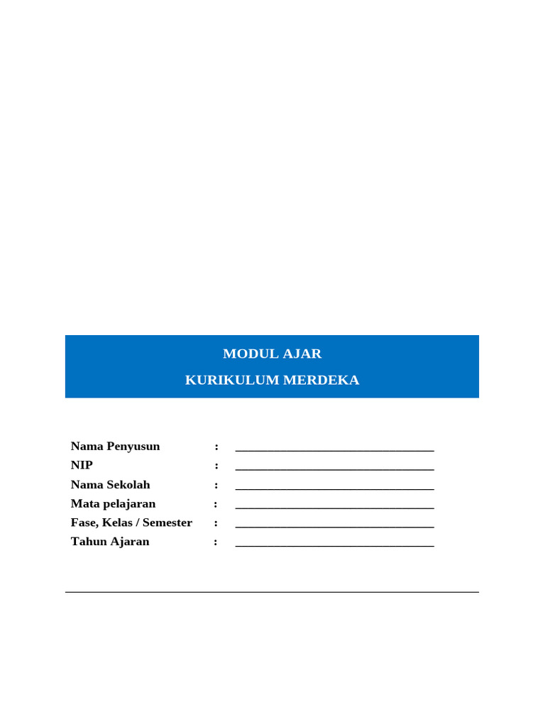 Modul Ajar Bahasa Indonesia Kelas 3 Bab 1 (Modulguruku - Com) | PDF