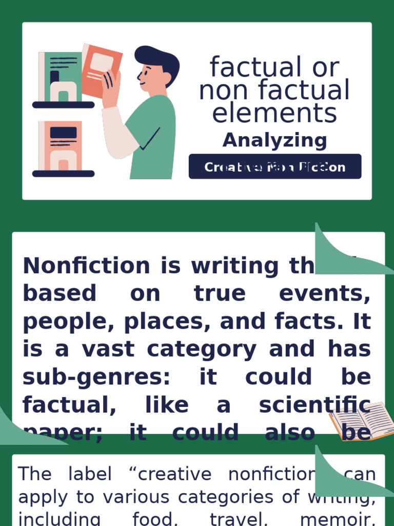 Understanding Creative Nonfiction | PDF | Creative Nonfiction | Narrative