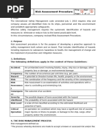 Deliberate Risk Assessment for PRT | PDF | Risk | Risk Assessment