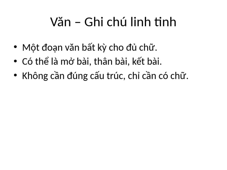 Van Notes | PDF