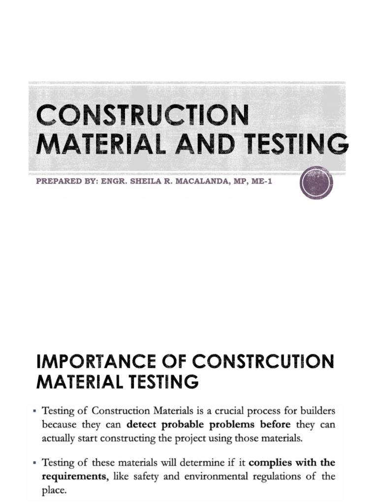 Cie 043 - Module 1 | PDF