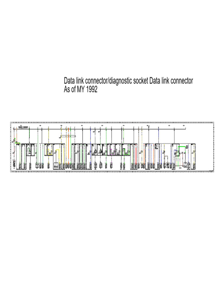 Data Link Connector/diagnostic Socket Data Link Connector As of MY 1992 ...