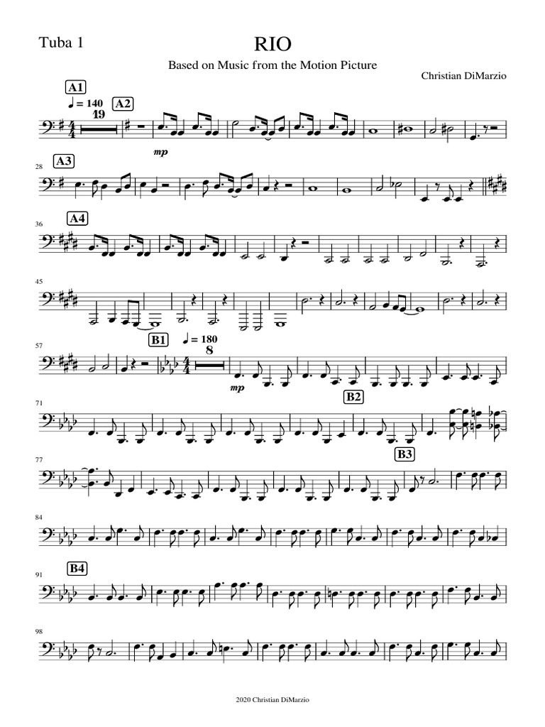 Rio (Tuba 1) | PDF
