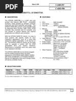 586 Card Datasheet