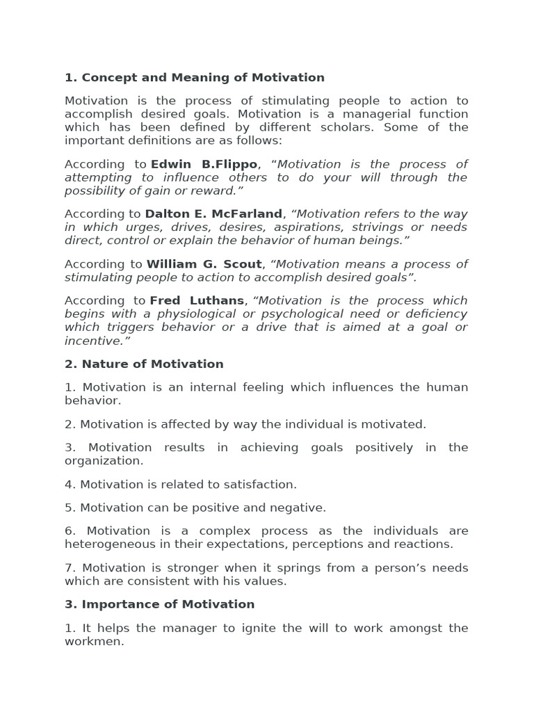 Motivational Theories | PDF | Motivational | Motivation