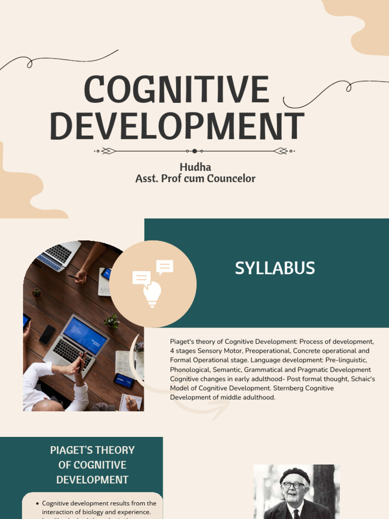 Cognitive Development - 20251007 - 195925 - 0000 | PDF | Thought | Word