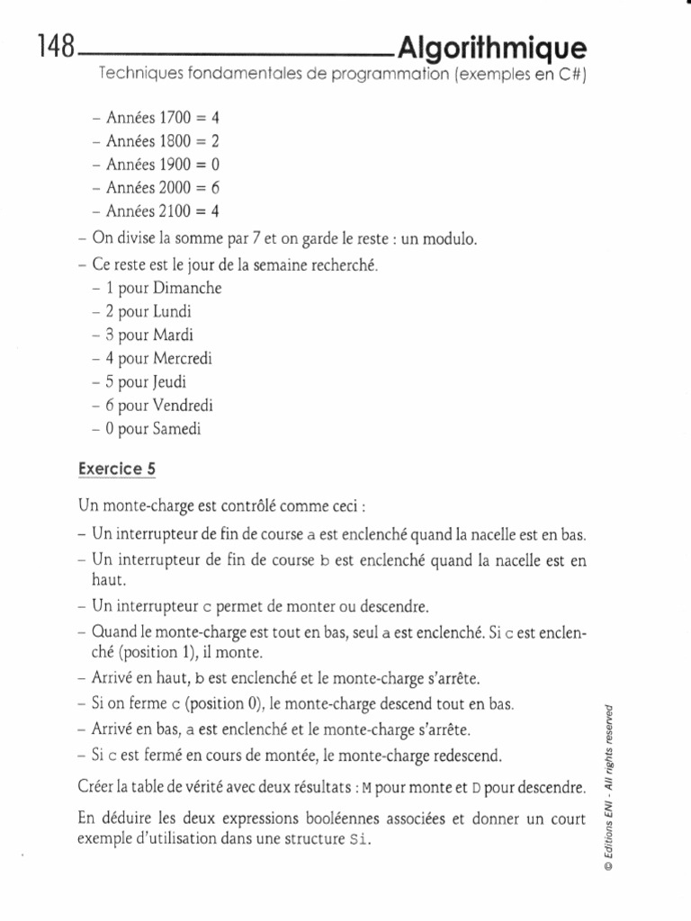 Wiley Algorithmique Programmation Cscharp - Partie76 | PDF