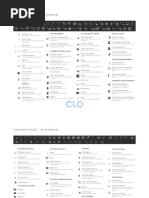 CLO 3D Keyboard Shortcuts Guide | PDF