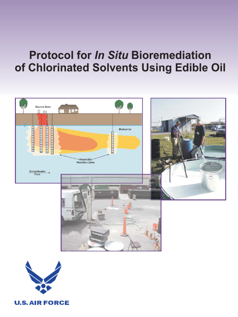 In Situ Bioremediation Protocol for Chlorinated Solvents | PDF ...