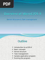 µC/OS II Real-Time Kernel Overview | PDF