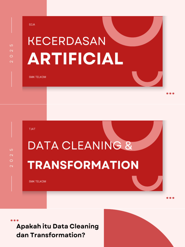 Panduan Pembersihan dan Transformasi Data | PDF
