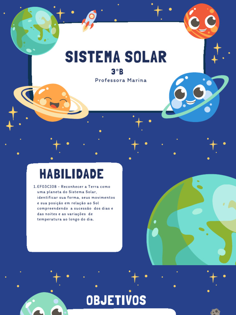 Letras do Sistema Solar | PDF