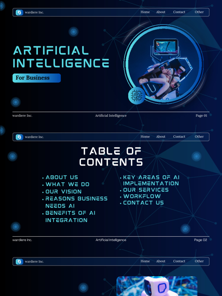 AI Solutions for Business Efficiency | PDF | Artificial Intelligence ...