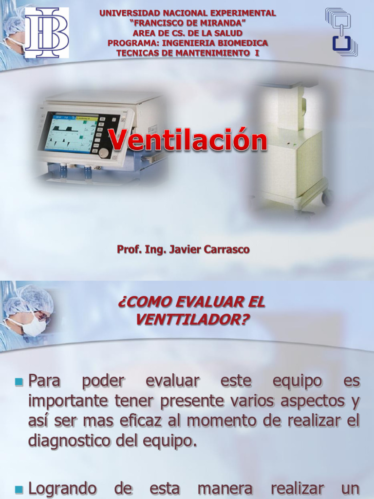 Clase 5 Ventilacion Mecanica - 091305 | PDF | Respiración | Fisiología