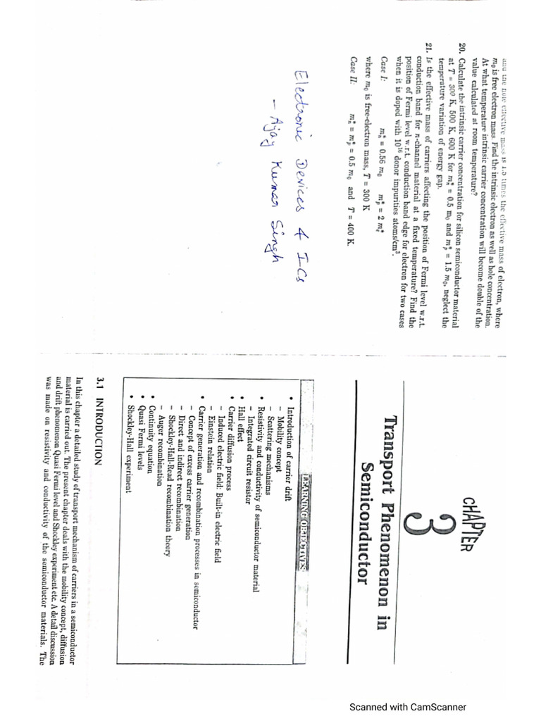 Semiconductor Physics Pdf