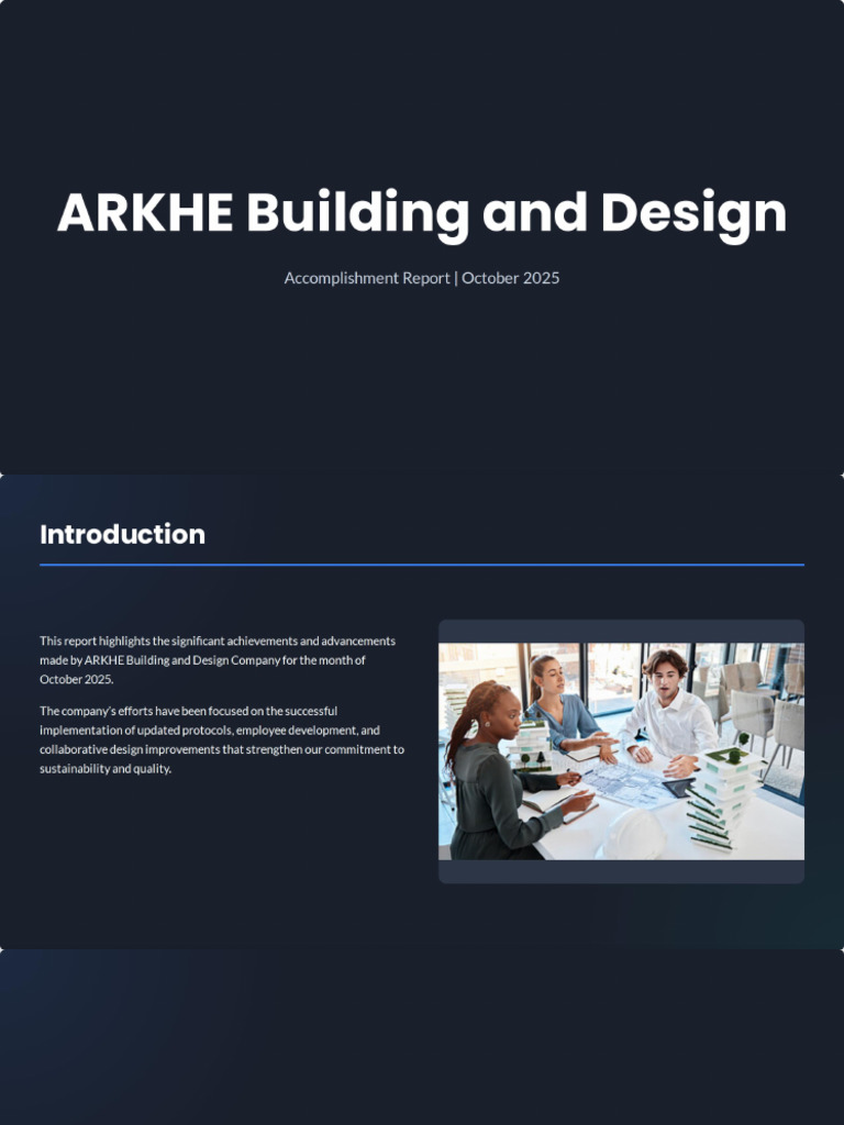ARKHE Accomplishment Report | PDF