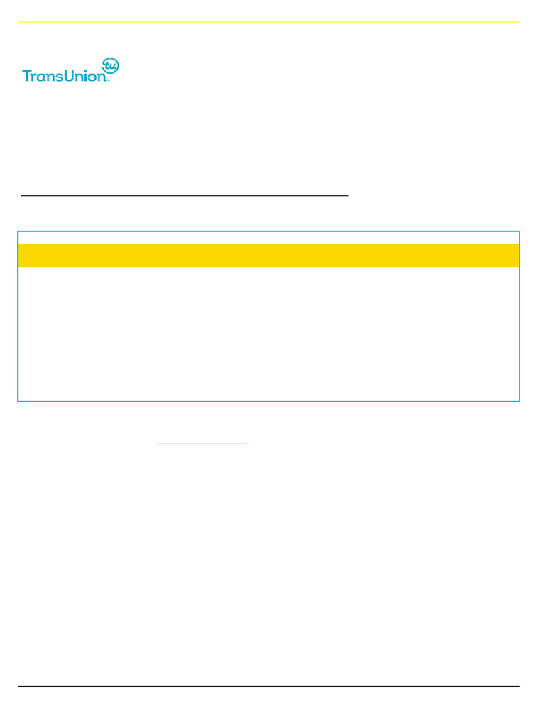 Your Reference No:: WWW - Transunion.co - Za | PDF