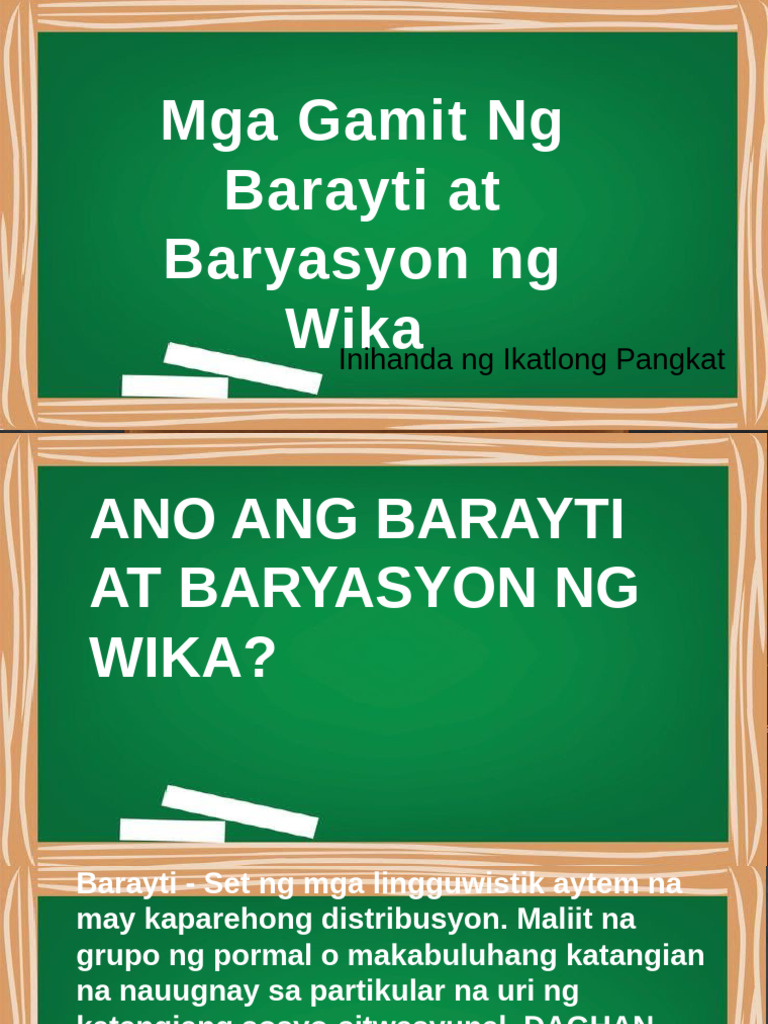 Fil 306 Barayti Group 3 | PDF