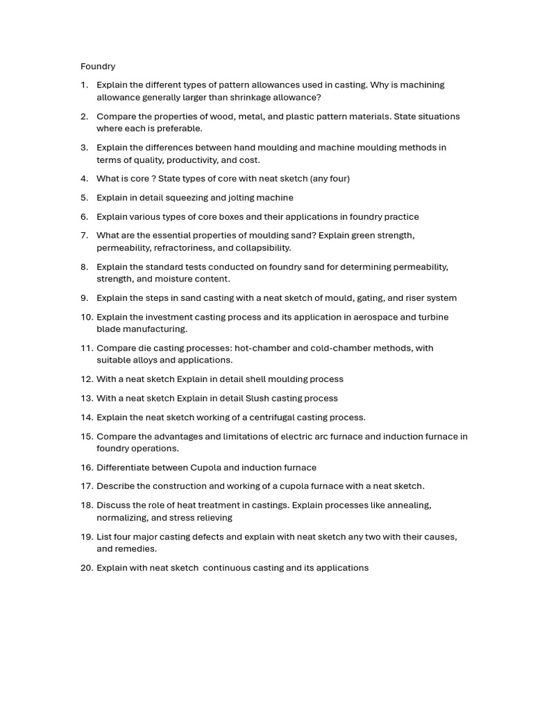 MT UNIT III Questions To Be Solved | PDF