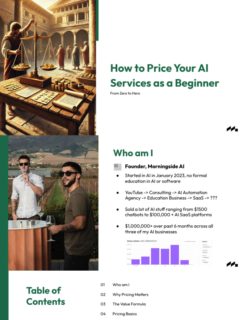 Beginner's Guide to AI Service Pricing | PDF | Business