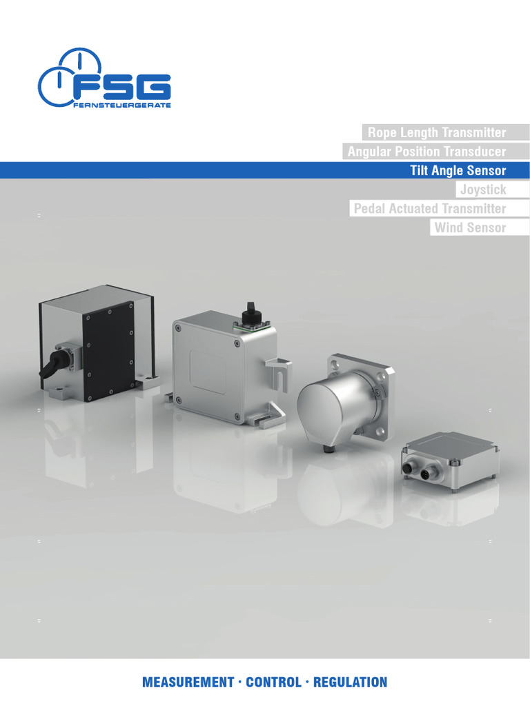 Tilt Angle Sensors for Machinery Safety | PDF | Sensor | Calibration