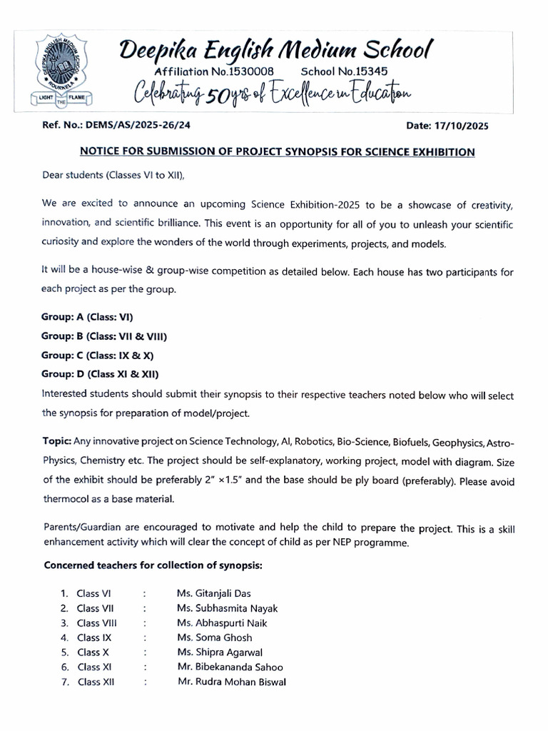 Science Exhibition | PDF