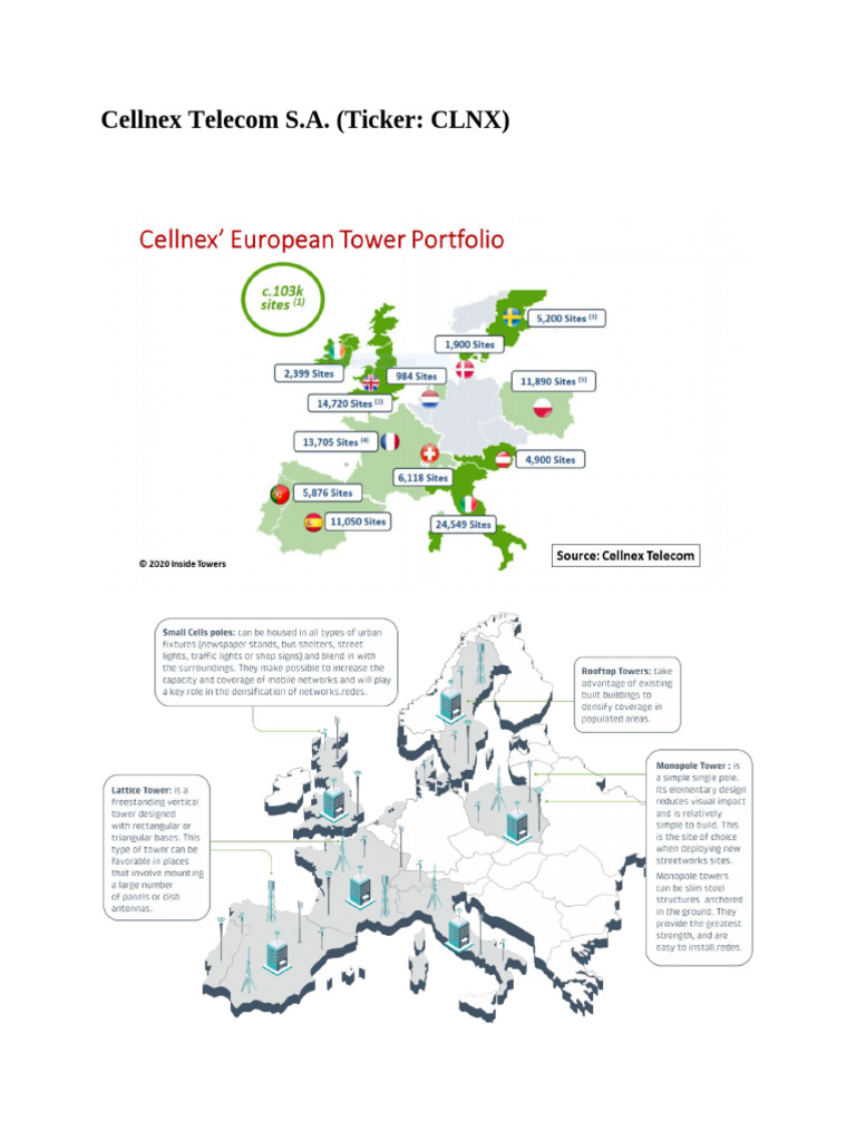 Cellnex Telecom Financial Overview 2025 | PDF | Leverage (Finance ...