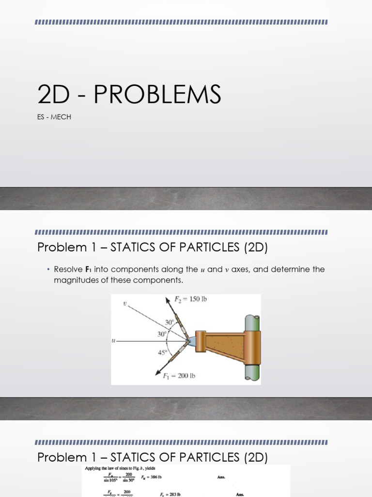 Practice+Problems+ +ES+MECH | PDF