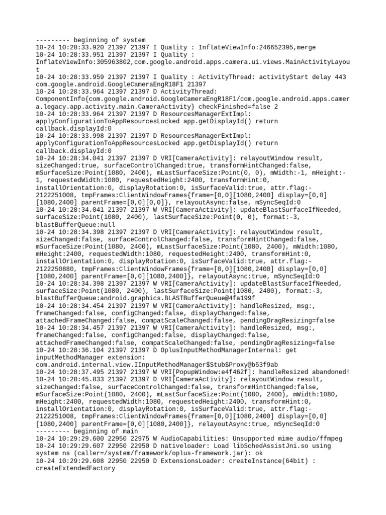 Log Cat 1761281969427 | PDF | Computer Programming | Computing