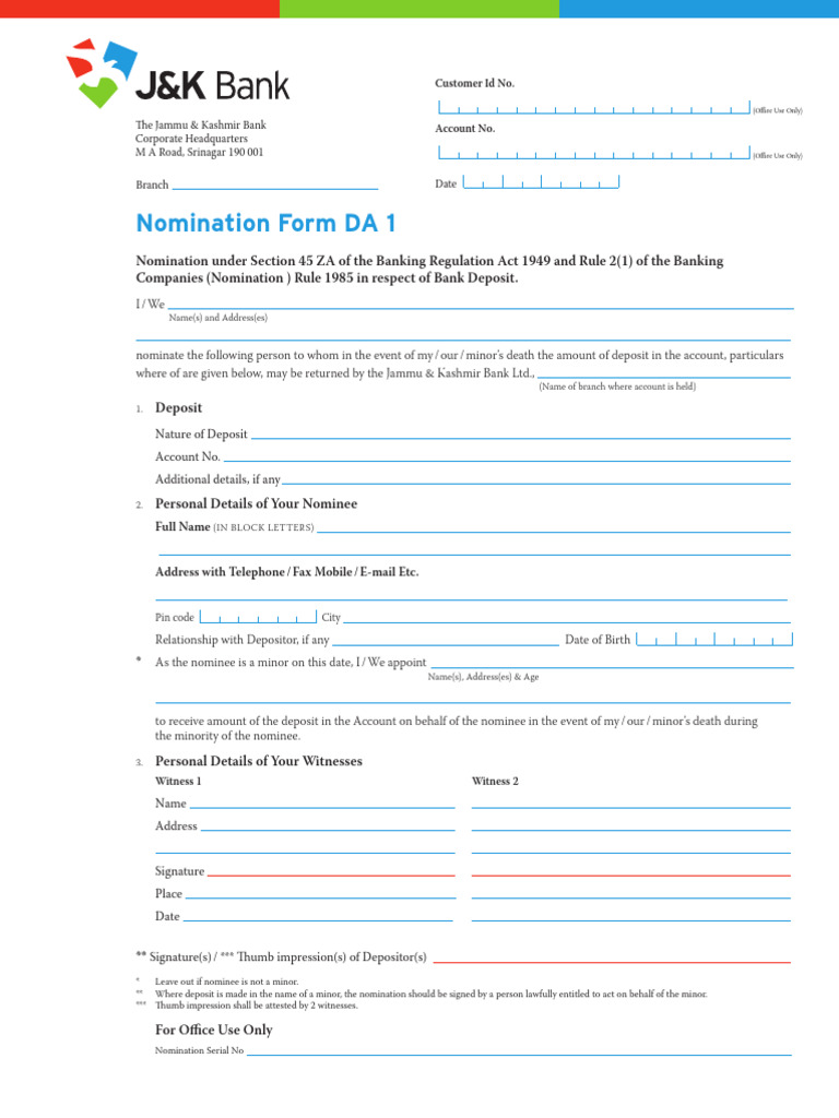 Nomination | PDF