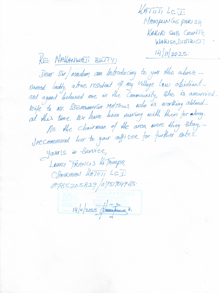 LC 1 Letter | PDF