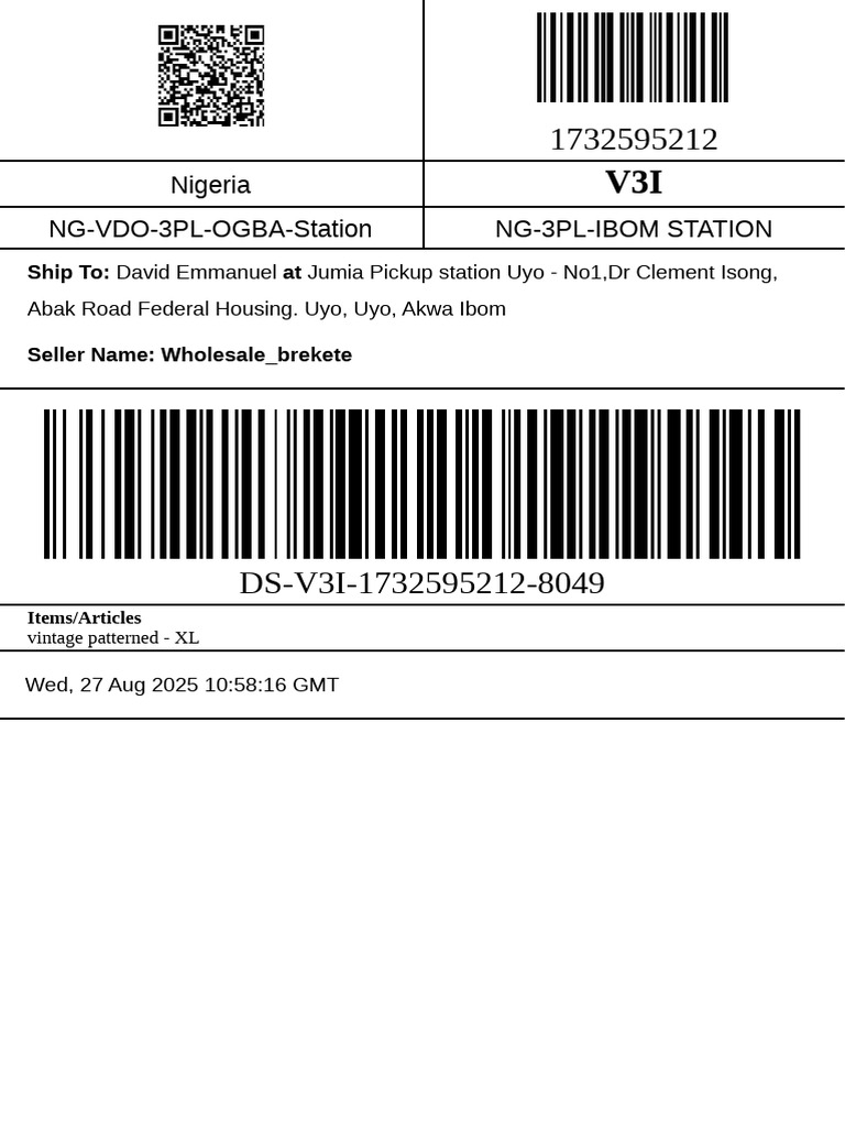 Shipping Labels 1756292297154 | PDF