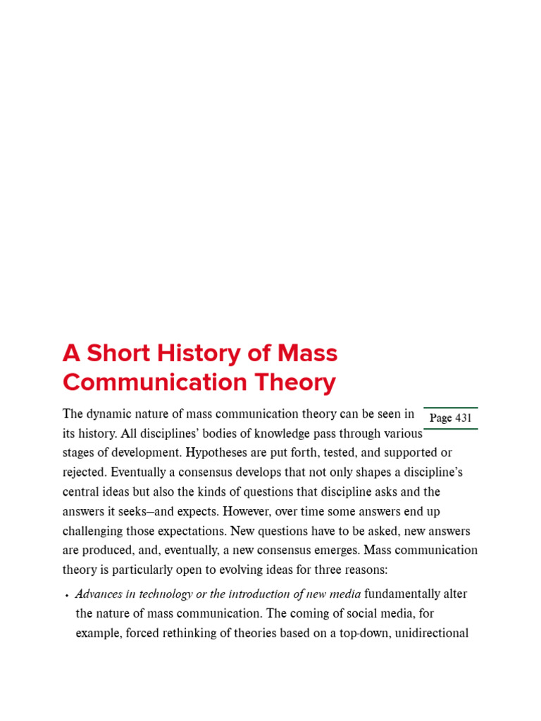WHAT IS MASS COMMUNICATION THEORY PDF visual data 8