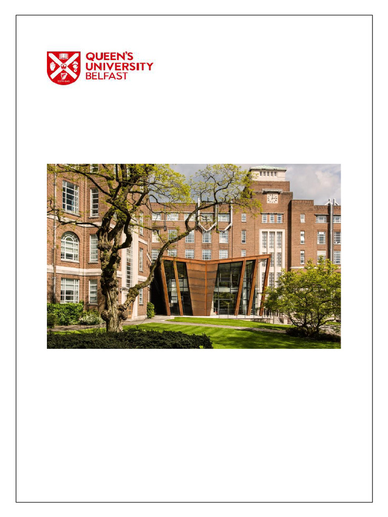 Undergraduate Handbook 2024-25 QUB | PDF | Gender | Gender Studies