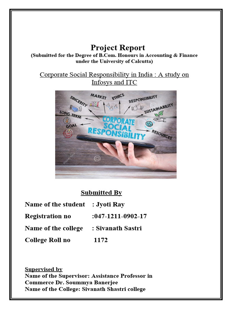 CSR 1 | PDF | Corporate Social Responsibility | Business